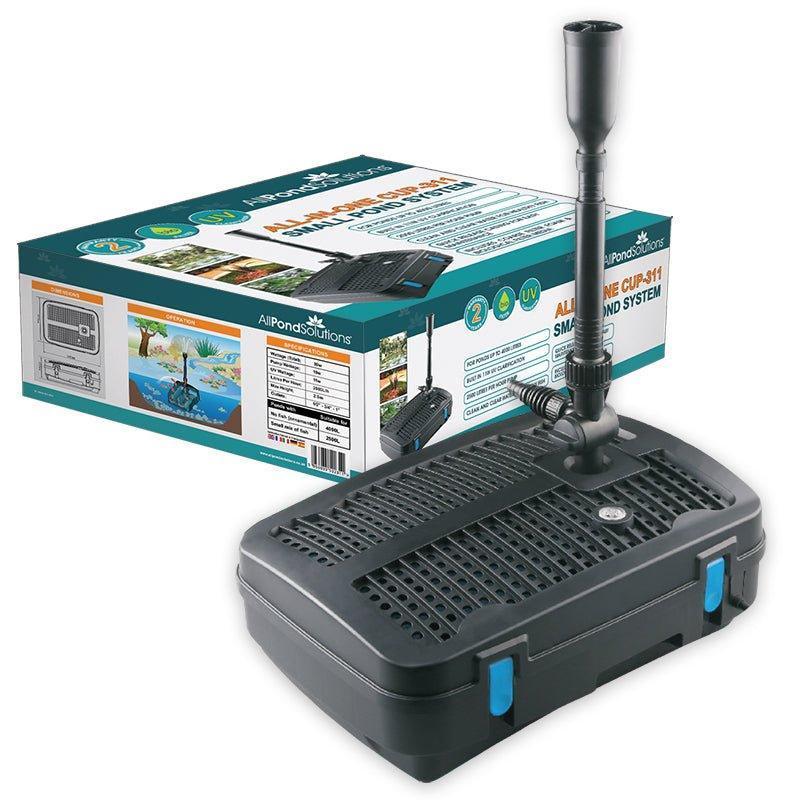 AllPetSolutions CUP-311 2500 L/H all in one pond pump filter with UV