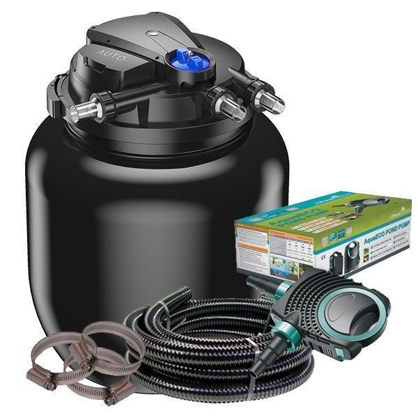 AllPetSolutions AUTO-PFC-50000-KIT 50000L koi pressurised pond filter kit