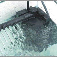 AllPetSolutions 650-CIF corner filter fitted in an aquarium corner
