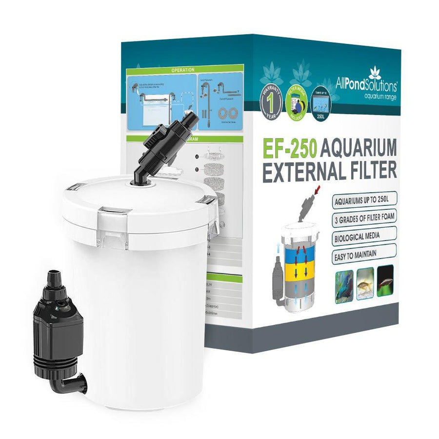 AllPondSolutions 800L/H Aquarium External Filter EF-250 - All Pet Solutions