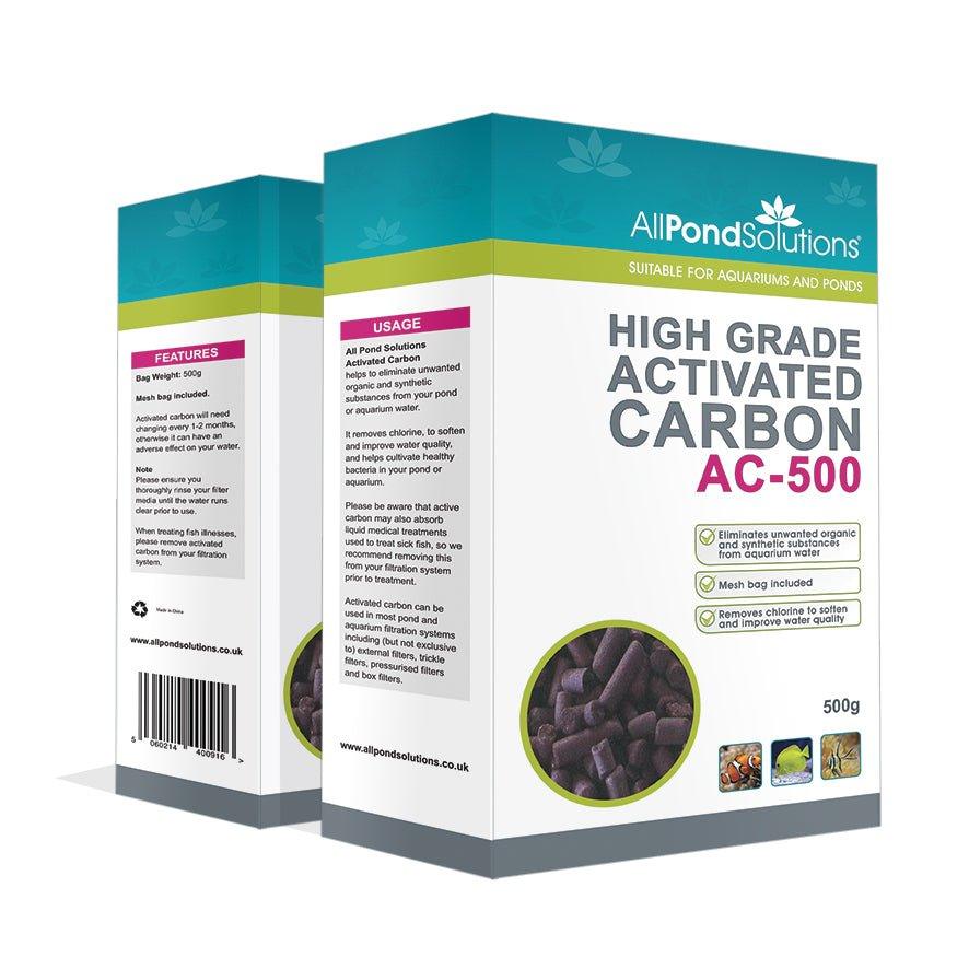 AllPondSolutions High Grade Activated Carbon 500g - 8kg - All Pet Solutions