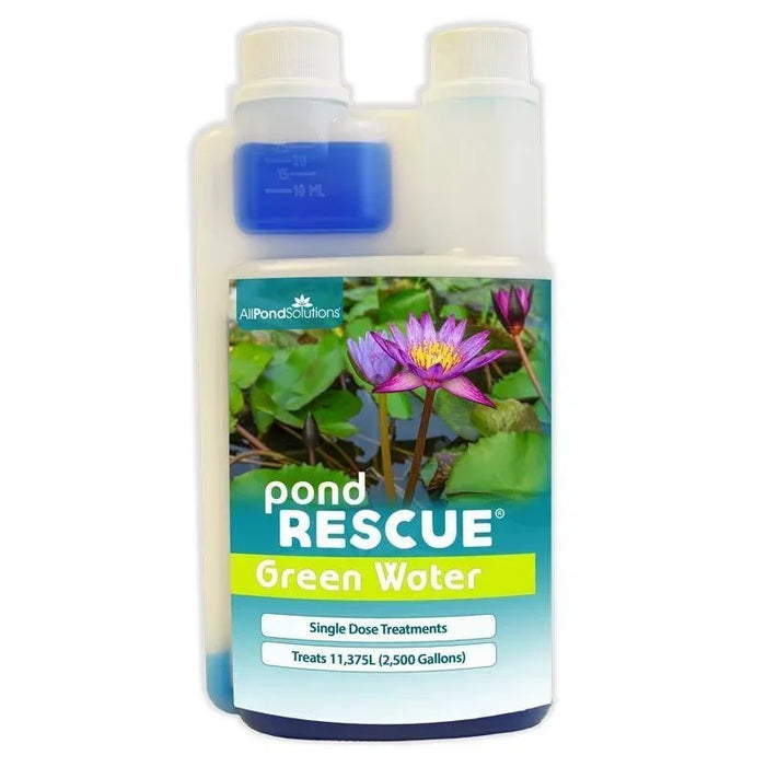 Pond Rescue Green Water Treatment – 250ml to 2.5L