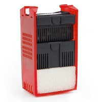 AllPetSolutions 500 L/H hang on filter lid removed showing media chamber