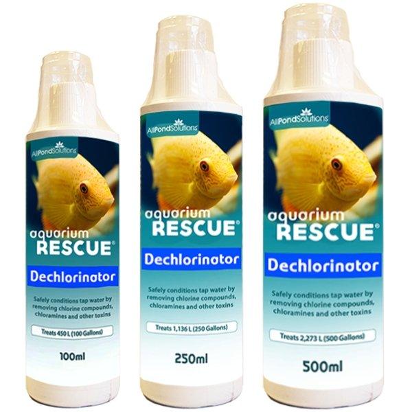 Aquarium Rescue Dechlorinator - 100ml / 250ml / 500ml - All Pet Solutions