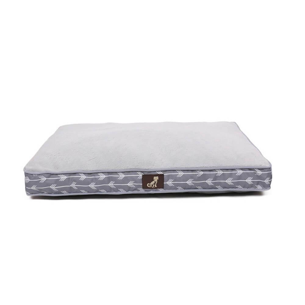Bella - Grey Dog Bed Large Pillow - Size 90x60x11cm - All Pet Solutions