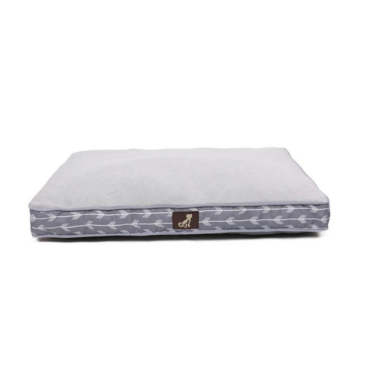 Bella - Grey Dog Bed Large Pillow - Size 90x60x11cm - All Pet Solutions