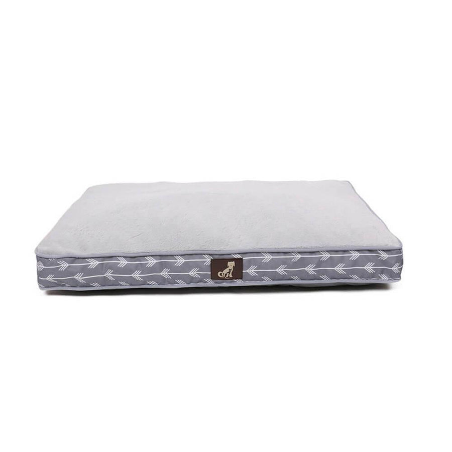 Bella - Grey Dog Bed Large Pillow - Size 90x60x11cm - All Pet Solutions