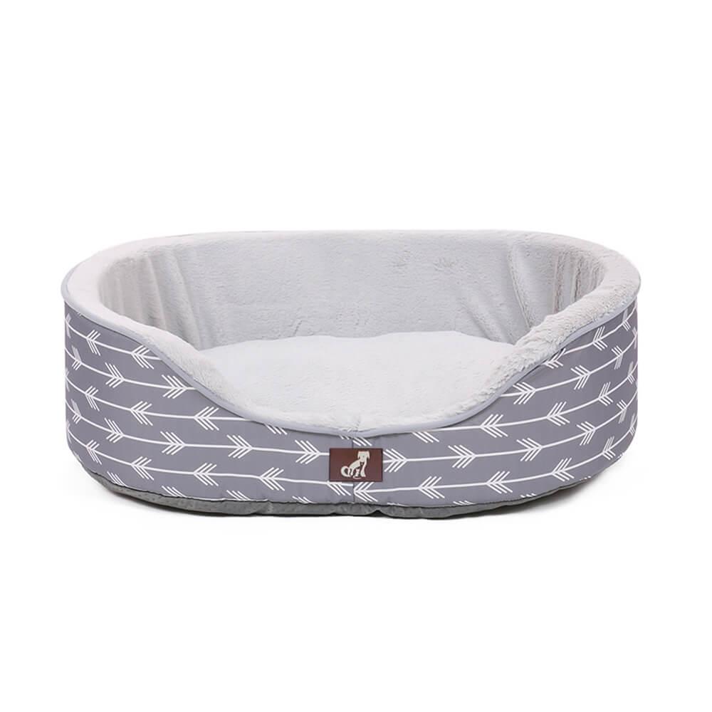 Bella - Grey Soft Dog Bed - Size S/M/L/XL - All Pet Solutions