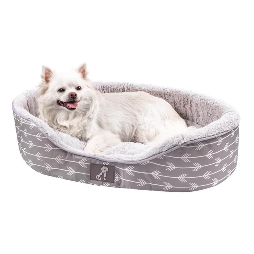 Bella - Grey Soft Dog Bed - Size S/M/L/XL - All Pet Solutions