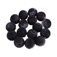 AllPetSolutions bio balls loaded into a filter media chamber