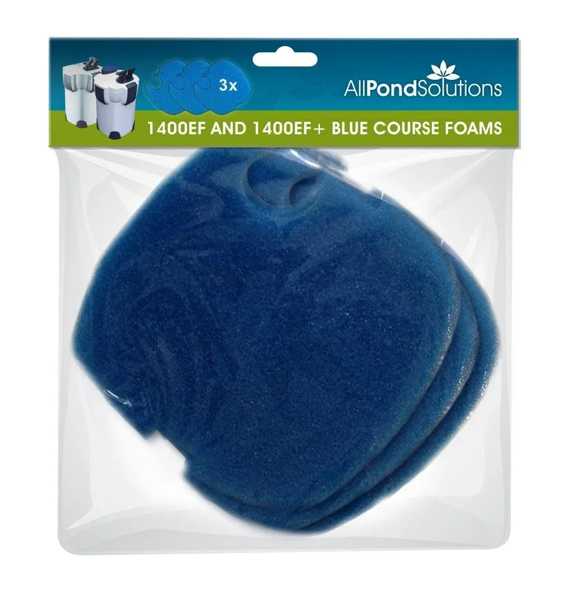 AllPetSolutions blue coarse foam pads for EF external aquarium filters