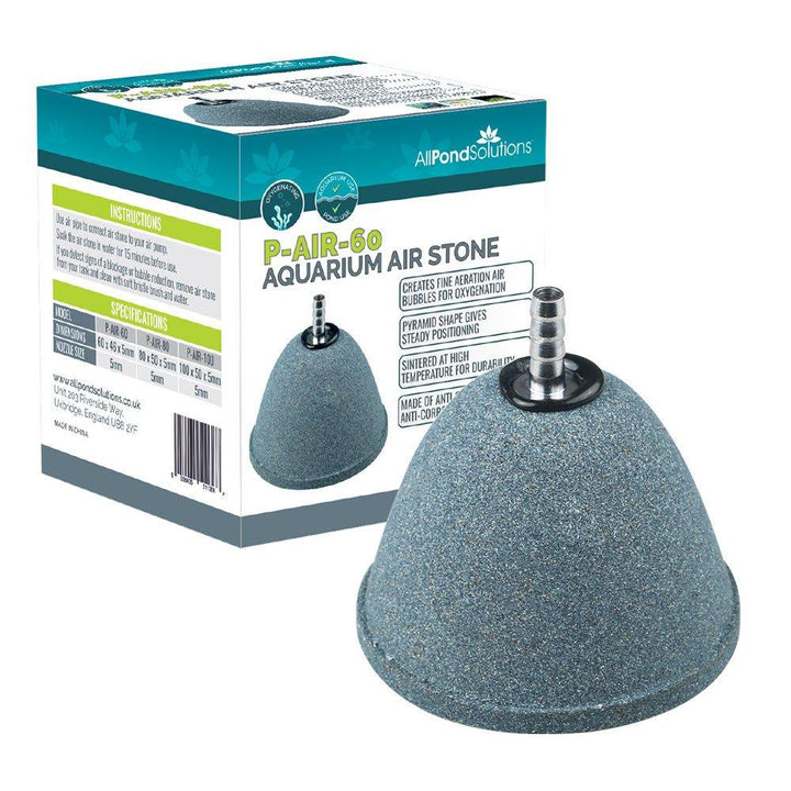 Ceramic Pyramid Air Stone Diffuser - 3 Sizes - All Pet Solutions