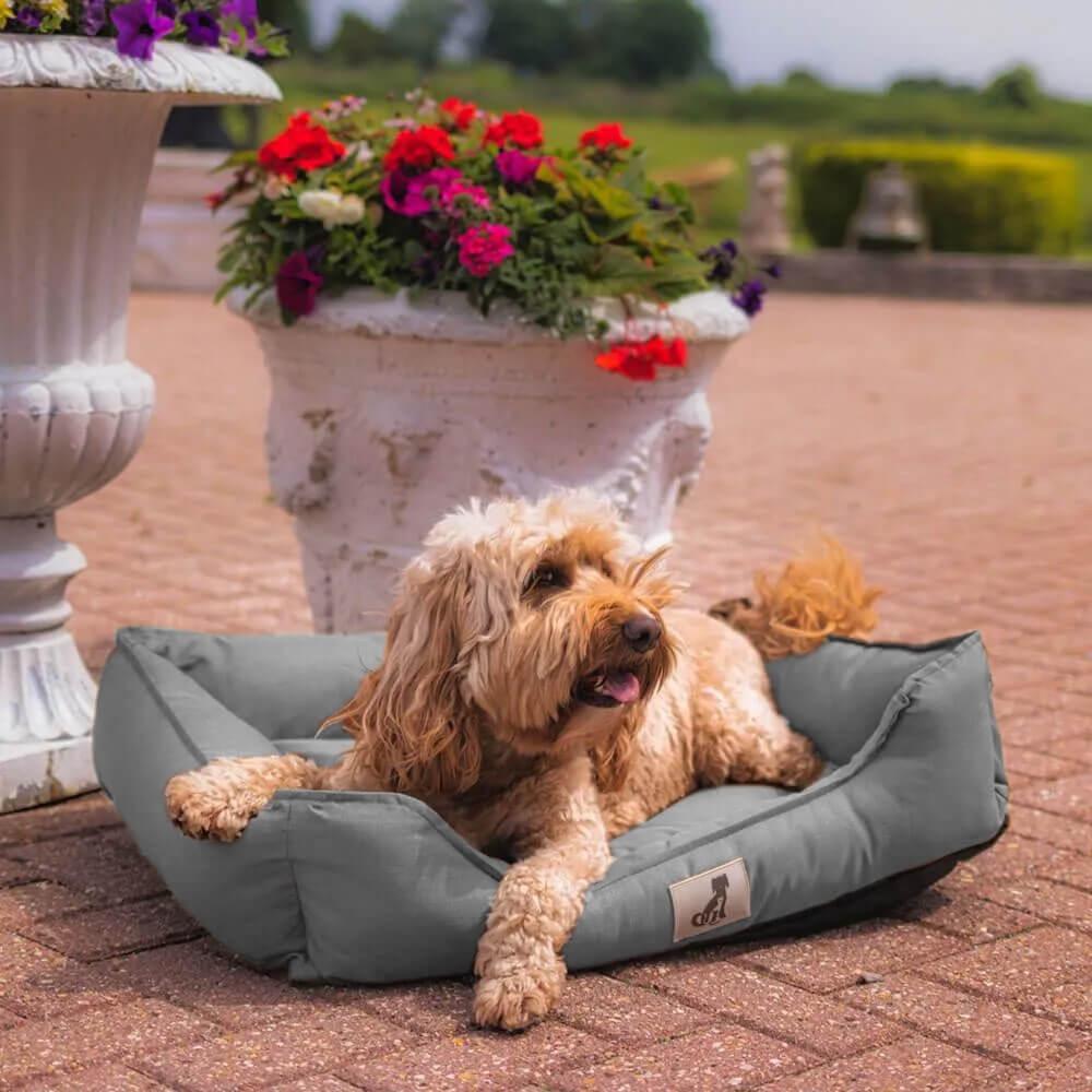 Dexter Waterproof Dog Bed Grey - Size S/M/L - All Pet Solutions