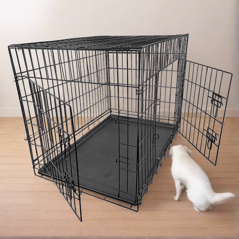Dog Crate Home Folding Kennel - L 106x71x77cm - All Pet Solutions