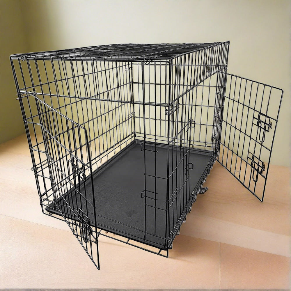 Dog Crate Home Folding Kennel - M 91x61x66cm - All Pet Solutions
