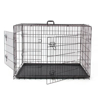 AllPetSolutions small dog crate shown in a home setting