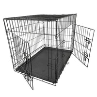 AllPetSolutions folding dog crate kennel, extra small 61 x 46 x 51cm