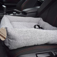 AllPetSolutions dog car seat cover laid flat showing its shape