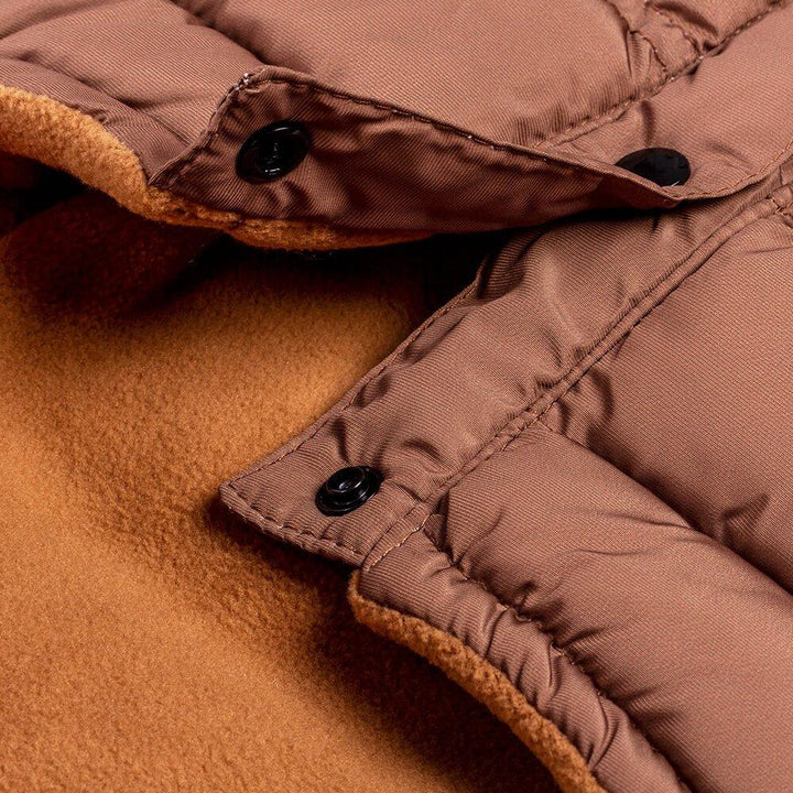 Dog Luxury Showerproof Puffer Jacket in Brown - S / M / L - All Pet Solutions