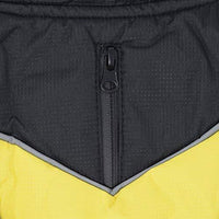 AllPetSolutions red dog jacket belly strap detail