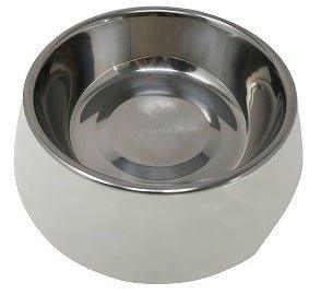 Facet Round Cat Dog Bowl - White S/L - All Pet Solutions