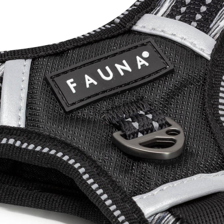 Fauna® Comfort Luxury Black Dog Harness - S/M/L - All Pet Solutions
