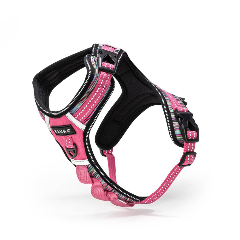 Fauna® Comfort Luxury Pink Dog Harness - S/M/L - All Pet Solutions