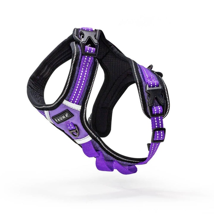 Fauna® Comfort Luxury Purple Dog Harness - S/M/L - All Pet Solutions