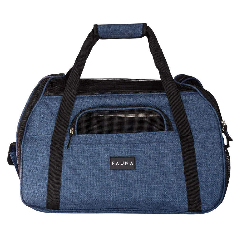 Fauna® Dog Cat Comfort Carrier - Denim Blue - All Pet Solutions