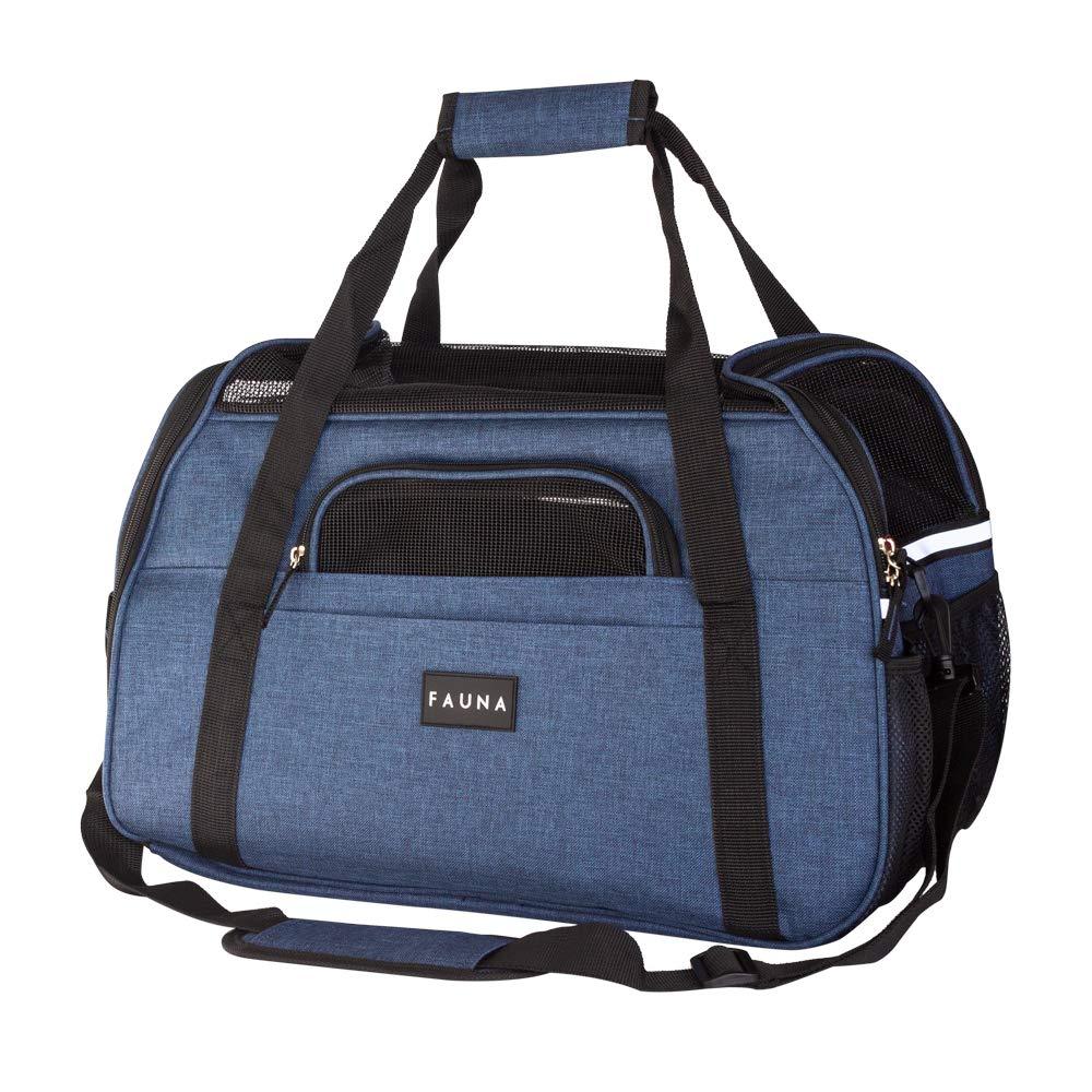 Fauna® Dog Cat Comfort Carrier - Denim Blue - All Pet Solutions