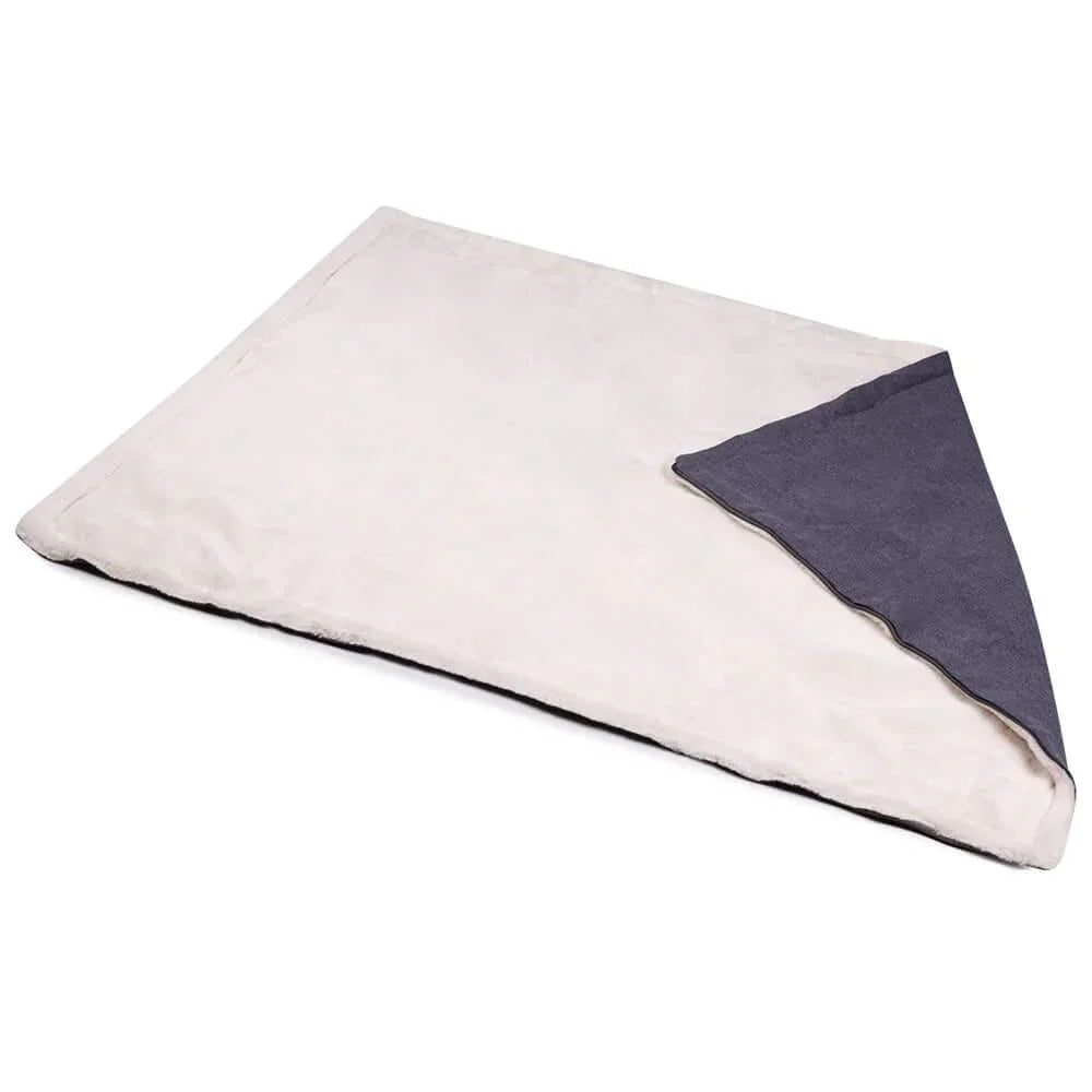 AllPetSolutions Grayson dog bed replacement fleece topper, 120 x 80cm