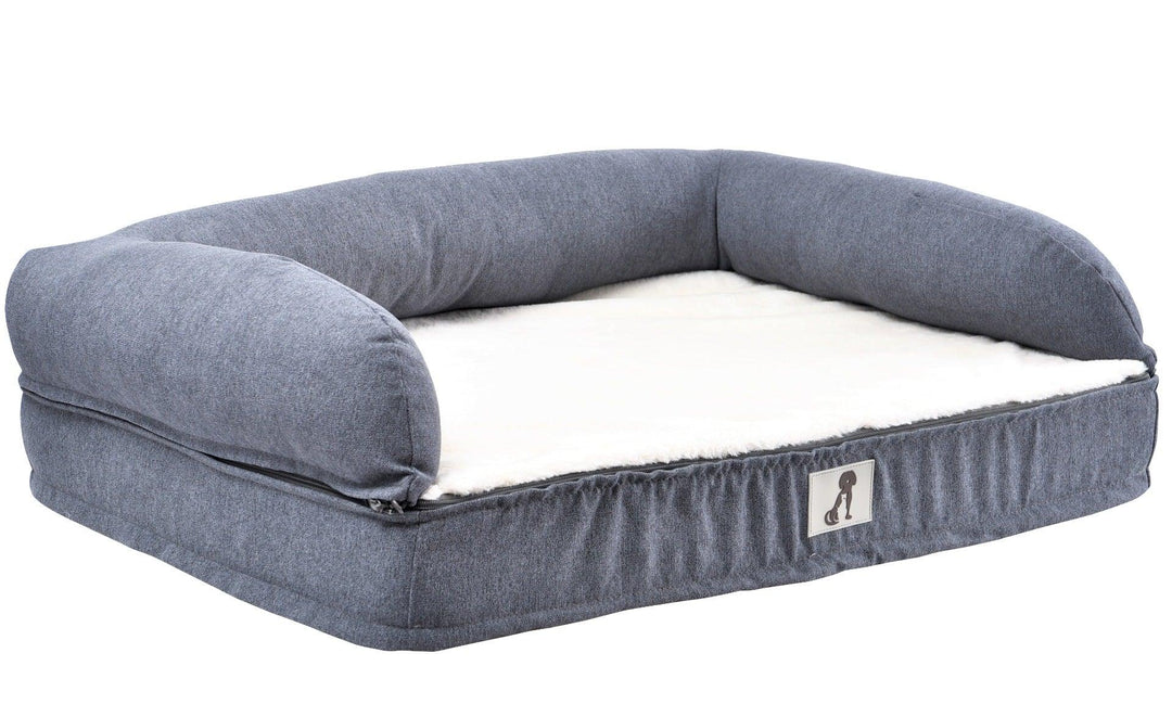 Grayson Luxury Memory Foam Dog Bed L 80x55cm - All Pet Solutions