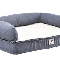 AllPetSolutions Grayson XL dog bed shown in a home setting
