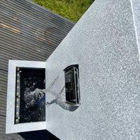 AllPetSolutions wall blade shower feature LED lit after dark