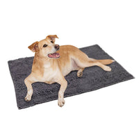 AllPetSolutions grey micro fibre noodle pet mat, 90 x 60cm