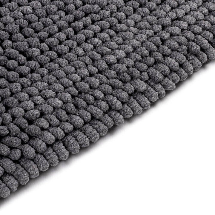 Micro Fibre Grey Noodle Pet Mat 90 x 60cm - All Pet Solutions