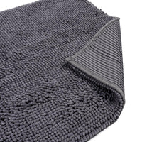 AllPetSolutions grey noodle pet mat with a dog lying on it
