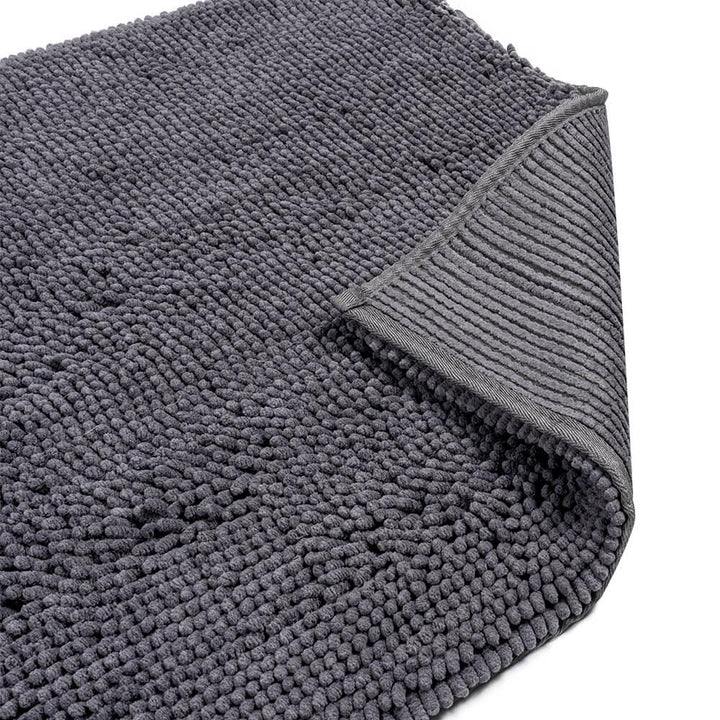 Micro Fibre Grey Noodle Pet Mat 90 x 60cm - All Pet Solutions