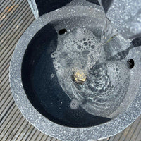 AllPetSolutions mirror globe vase feature LED lit after dark