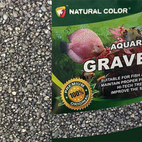 AllPetSolutions Natural Color black aquarium gravel 2-3mm, 5kg