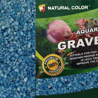 AllPetSolutions Natural Color blue aquarium gravel 4-6mm, 2kg