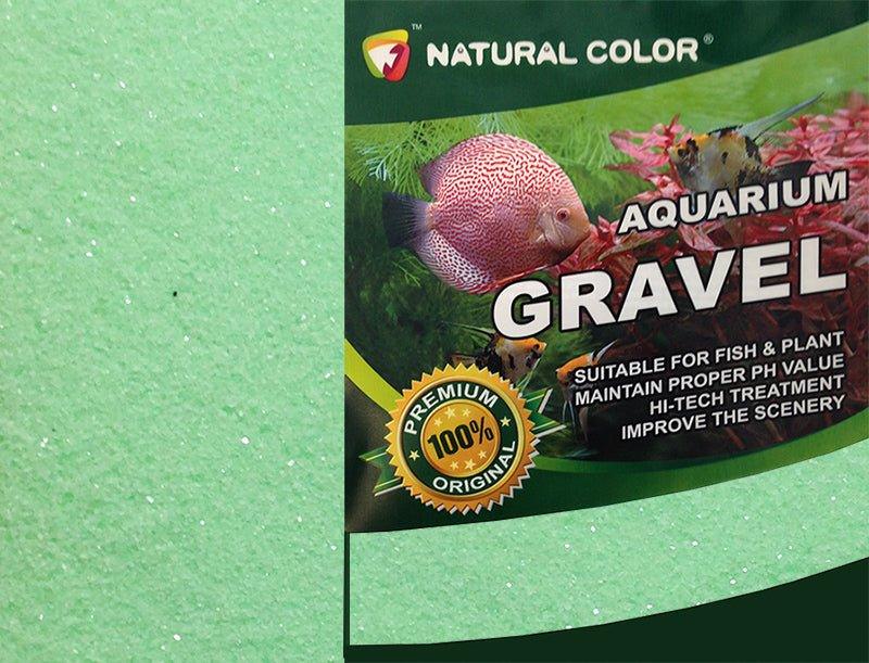 Natural Color Lime Green Aquarium Sand 0.4 - 0.6mm 5kg - All Pet Solutions