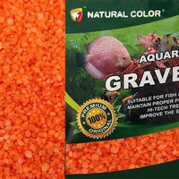 AllPetSolutions Natural Color orange aquarium gravel 4-6mm, 5kg