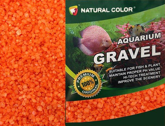 Natural Color Orange Aquarium Gravel 4 - 6mm 5kg - All Pet Solutions