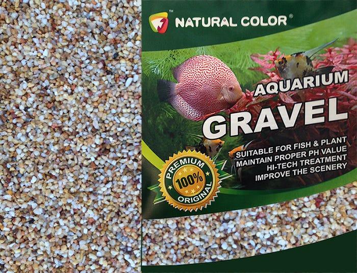 Natural Color Pea Shingle Gravel / Sand 2 - 4mm 2kg - All Pet Solutions