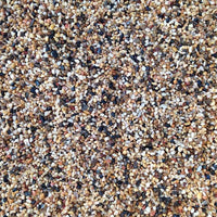 AllPetSolutions pea shingle gravel laid as a substrate in a tank