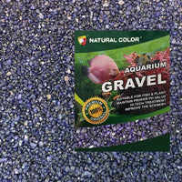 AllPetSolutions Natural Color purple and navy aquarium gravel 4-6mm, 2kg