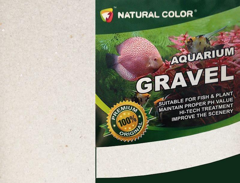Natural Color White Aquarium Sand 0.8 - 1mm 2KG - All Pet Solutions