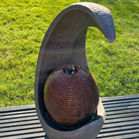 AllPetSolutions moonshape vase feature LED lit after dark