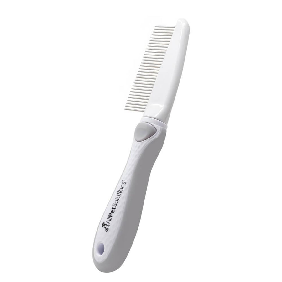 Pet Moulting Comb - Grey - All Pet Solutions